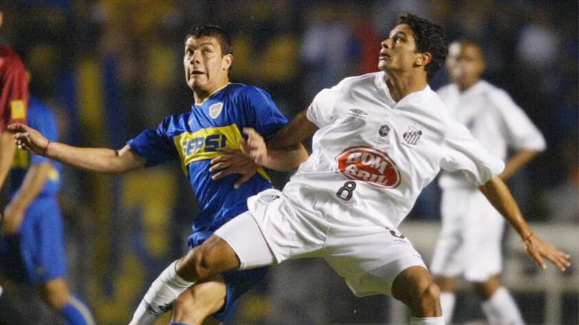 2003 - Santos x Boca Juniors (ARG)  - Campeão: Boca Juniors