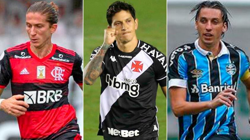 O ano de 2021 começou e vários jogadores do futebol brasileiro entraram no último ano de contrato. Dependendo do desempenho nesta temporada, os atletas podem receber propostas de renovação ou mudar de clube. Confira na galeria quem são eles!