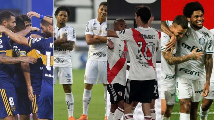 Semifinais da Libertadores - Logo nas duas primeiras semanas do mês, dois duelos de peso entre Brasil e Argentina vão decidir os finalistas da Libertadores. De um lado, Palmeiras x River Plate. Do outro, Santos x Boca Juniors.