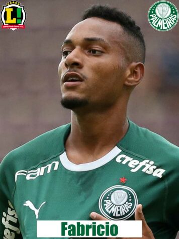 Fabrício: 6,0 - Entrou aos 28 minutos do segundo tempo e teve uma atuação promissora. O Palmeiras tinha atuado até então praticamente sem centroavantes e o garoto cumpriu essa lacuna, conseguindo se igualar na altura com defensores cearenses e, em um lance no fim do jogo, acertou uma perigosa cabeçada, que foi defendida.