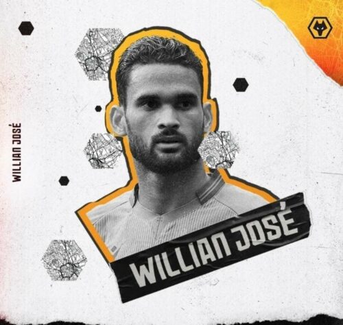 FECHADO - O Wolverhampton anunciou a chegada do atacante Willian José. O brasileiro de 29 anos chega por empréstimo do Real Sociedad para ter sua primeira experiência na Premier League.