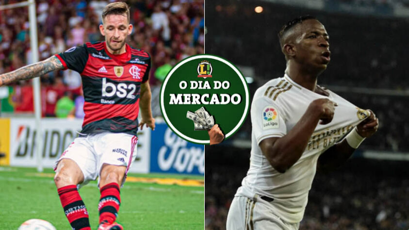 Contestado no Flamengo, Léo Pereira recebeu oferta de clube europeu e seu futuro n Flamengo é incerto. Vinícius Júnior é procurado por clubes da Premier LEague e pode agitar o mercado de transferências na janela de verão europeia. Tudo isso e muitos outros destaques, no Dia do Mercado de quinta-feira.