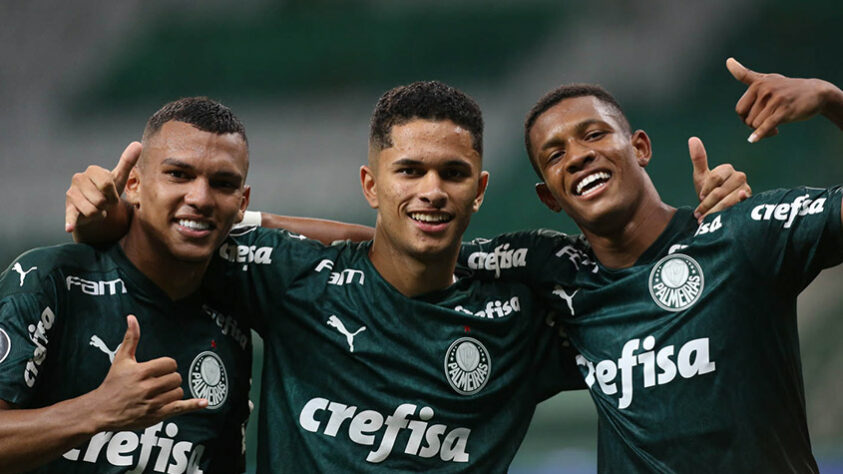 Na volta das oitavas, goleada por 5 a 0 no Allianz Parque com show das Crias da Academia.