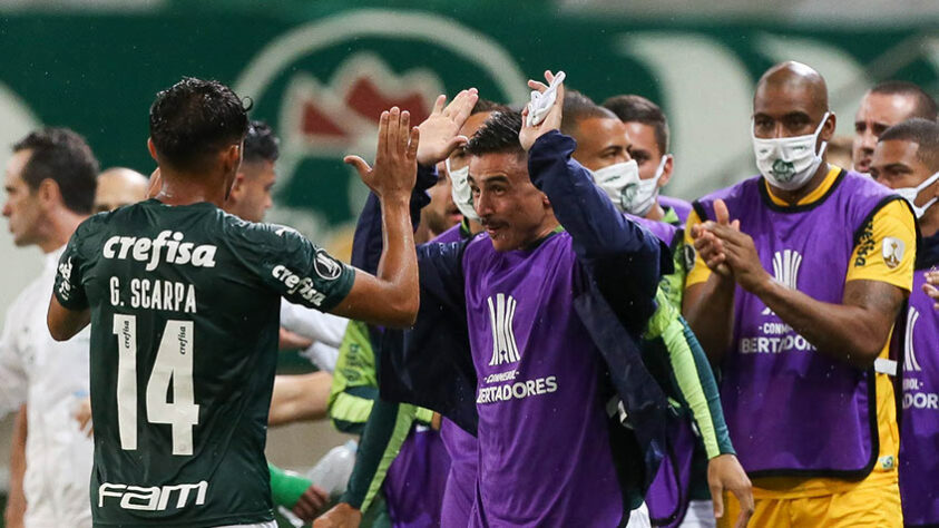 A escalação do Palmeiras na partida: Weverton, Marcos Rocha (Mayke), Luan, Gómez (Emerson Santos) e Viña; Danilo, Gabriel Menino, Raphael Veiga (Zé Rafael), Gustavo Scarpa (Breno Lopes) e Gabriel Veron; Rony (Willian). Técnico: Abel Ferreira.