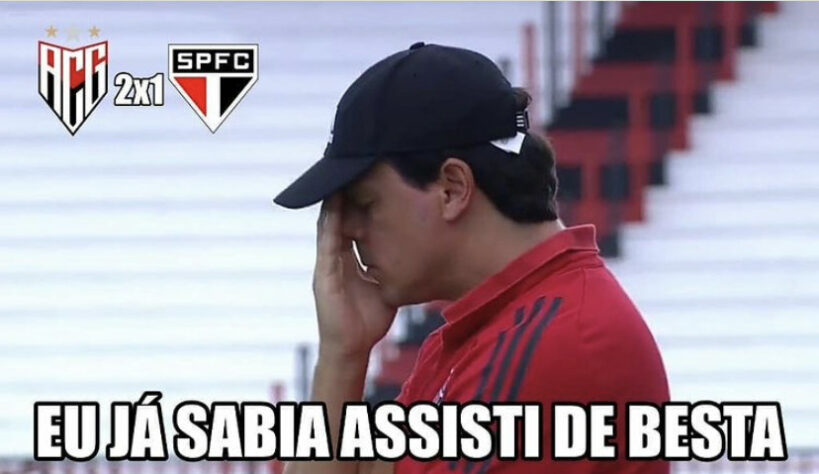 Brasileirão: os melhores memes de Atlético-GO 2 x 1 São Paulo