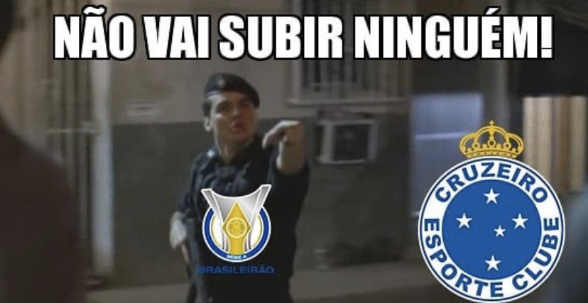 Derrotado pelo Juventude por 1 a 0, o Cruzeiro deu adeus às chances matemáticas de conseguir o acesso para Série A e sofreu com os memes dos rivais. Confira na galeria! (Por Humor Esportivo)