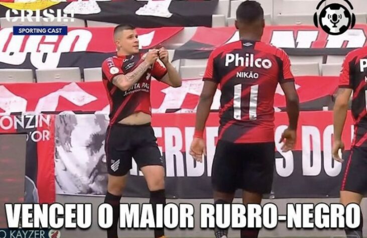 Flamengo e Rogério Ceni são alvo de memes após derrota para o Athletico Paranaense