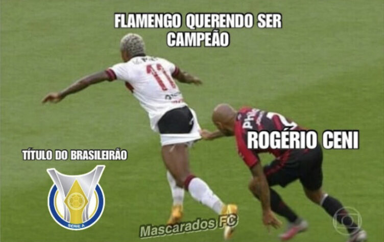 Flamengo e Rogério Ceni são alvo de memes após derrota para o Athletico Paranaense