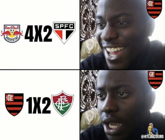 Brasileirão: os melhores memes de Flamengo 1 x 2 Fluminense