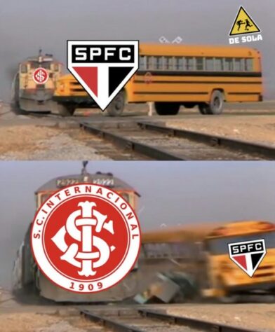 Brasileirão: goleada do Internacional por 5 a 1 sobre o São Paulo rende memes na web