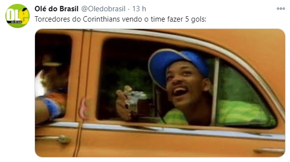 Brasileirão: os melhores memes de Corinthians 5 x 0 Fluminense