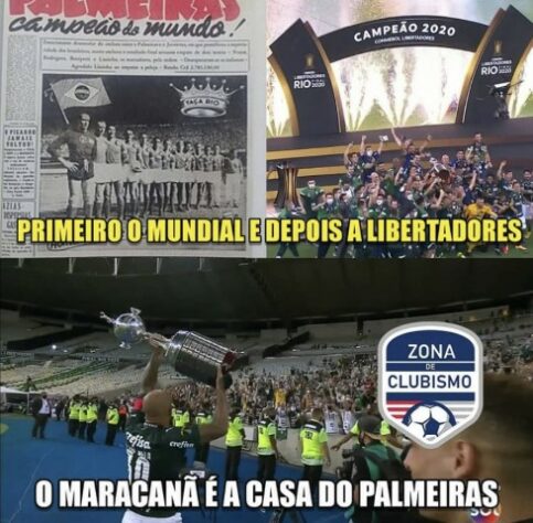 Zoeira liberada! Torcedores do Palmeiras tiram onda e postam memes após título da Libertadores da América
