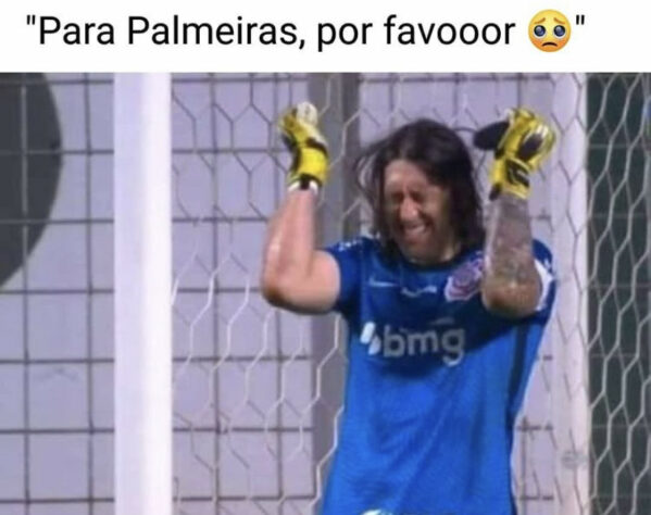 Palmeiras atropela o Corinthians por 4 a 0 e resultado rende memes nas redes sociais