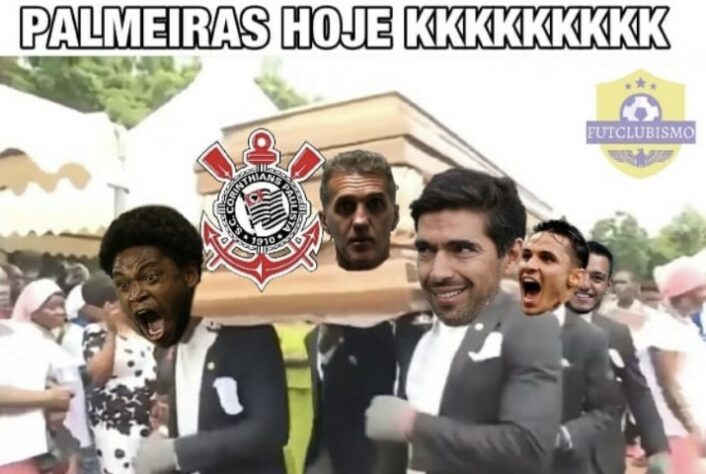 Palmeiras atropela o Corinthians por 4 a 0 e resultado rende memes nas redes sociais