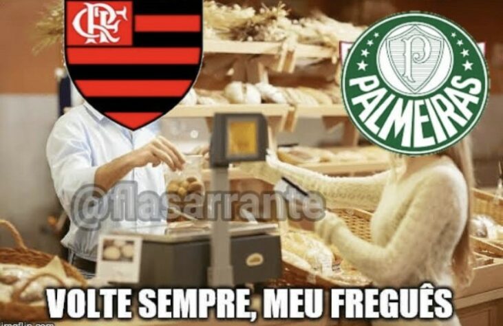 Classificação do Flamengo e revés do Palmeiras são temas de memes; veja -  Corneta FC - UOL