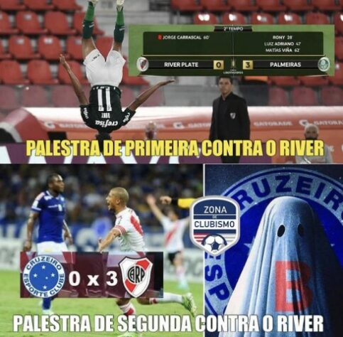 Libertadores da América: os melhores memes de River Plate 0 x 3 Palmeiras