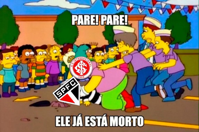 Brasileirão: goleada do Internacional por 5 a 1 sobre o São Paulo rende memes na web