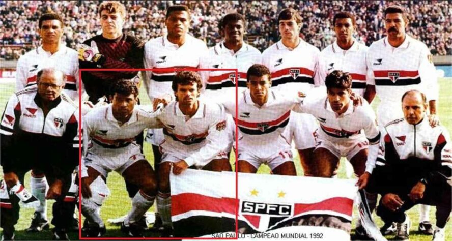 Palhinha e Müller - São Paulo: A forte dupla de atacantes conquistou muita coisa pelo Tricolor. A lista tem o Campeonato Paulista de 1992, as Libertadores de 1992 e 1993, os Mundiais Interclubes de 1992 e 1993 e a Supercopa da Libertadores de 1993.