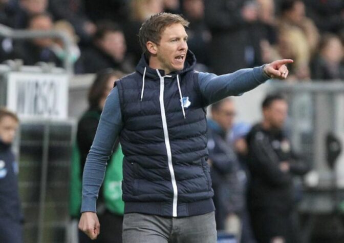 MELOU - Julian Nagelsmann desmentiu sobre uma possível negociação com o Bayern de Munique. Hansi Flick, treinador da equipe bávara, deve deixar o clube para assumir a seleção alemã.