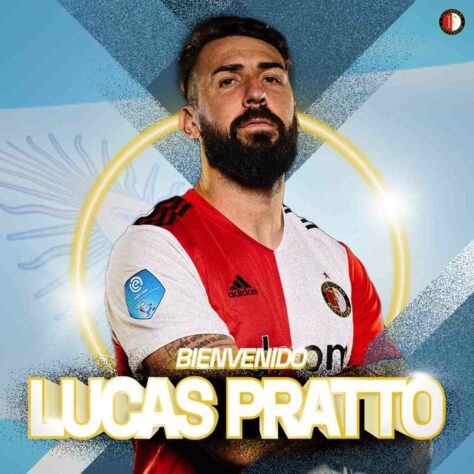 FECHADO - O Feyernoord anunciou a contratação de Lucas Pratto por empréstimo até junho de 2021.