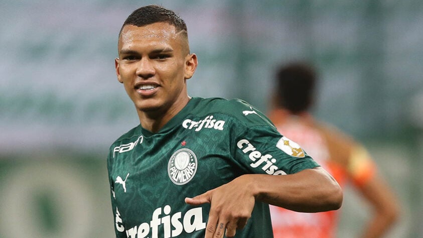 1º lugar: Gabriel Veron - Ponta-direita - Palmeiras - 18 anos - Valor de mercado segundo o site Transfermarkt: 25 milhões de euros (aproximadamente R$ 160,9 milhões)