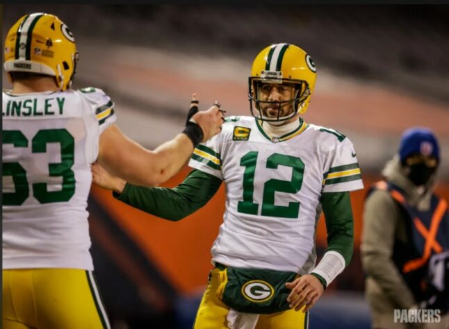 1º Aaron Rodgers: O QB dos Packers merece vencer o seu terceiro MVP. Liderou a liga em Rating, passes para TD e porcentagem de passes completos