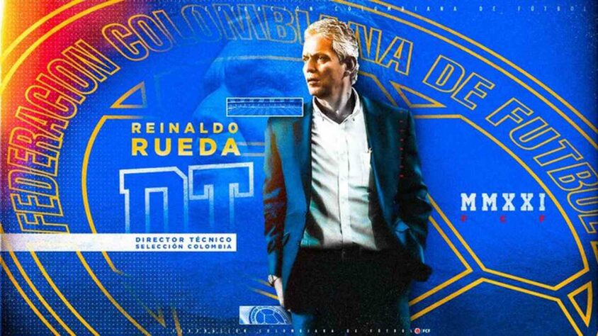 FECHADO - A seleção colombiana anunciou que Reinaldo Rueda é o mais novo comandante da seleção do país.