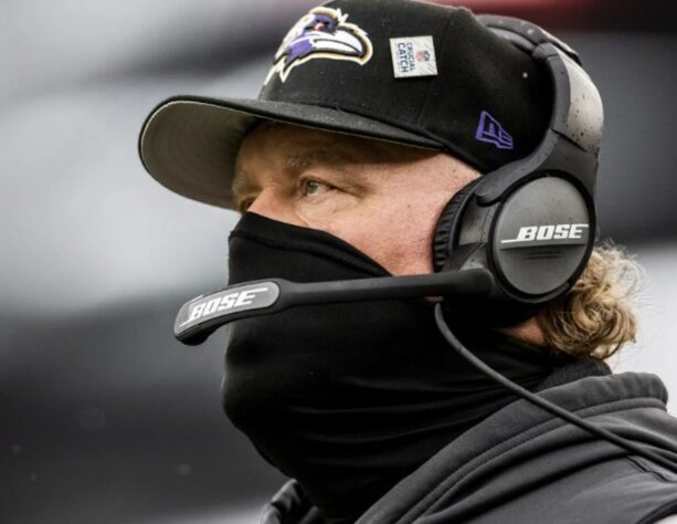 Don ‘Wink’ Martindale – Coordenador defensivo do Baltimore Ravens: Agressivo e inteligente em suas chamadas. Consistentemente transformou a defesa dos Ravens em top-5 da NFL.