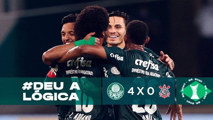 O próprio Palmeiras usou as redes sociais para provocar o Corinthians. Com a hashtag #DeuALógica, o Verdão fez uma série de posts tirando onda com o resultado expressivo.