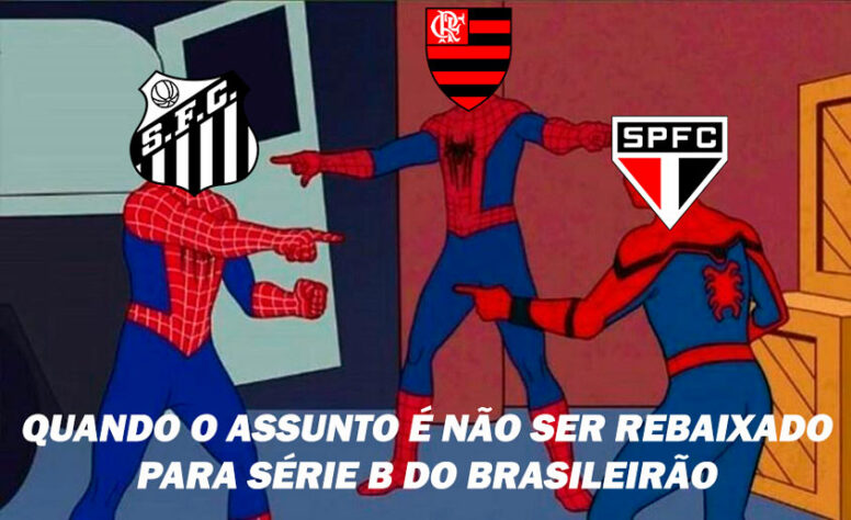 Três clubes brasileiros ainda tiram onda por nunca terem caído para Série B: Flamengo, Santos e São Paulo