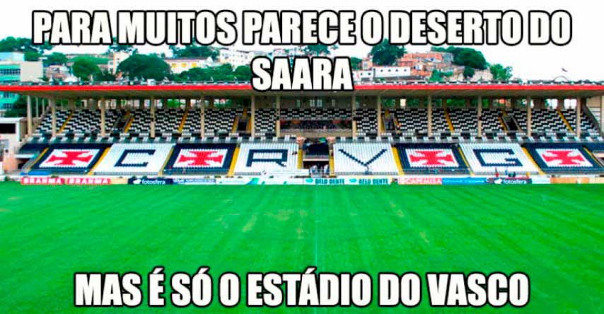 Após ter o fornecimento de água cortado em 2012, o Vasco ficou com a fama de não ter água em São Januário