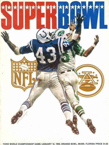Super Bowl III - Novamente em Miami, o New York Jets derrubou o favorito Baltimore Colts por 16 a 7. Jogo que colocou Joe Namath na história nova-iorquina.