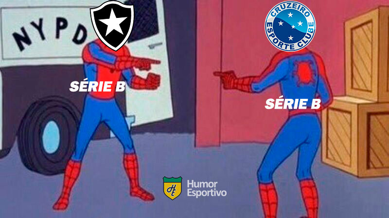 Memes: Botafogo é rebaixado para Série B e vira piada na web