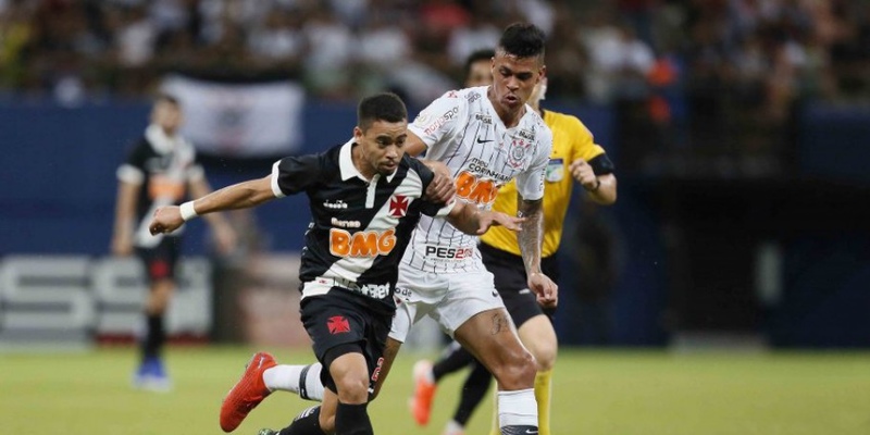 Vasco 1×1 Corinthians – Arena da Amazônia – Brasileiro de 2019.