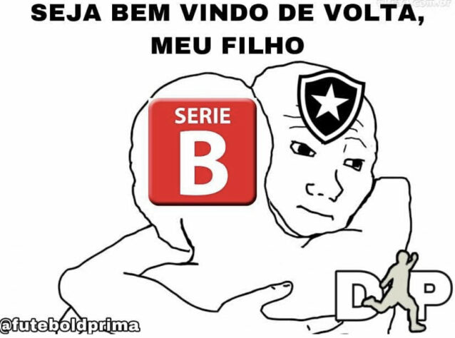 Memes: Botafogo é rebaixado para Série B e vira piada na web