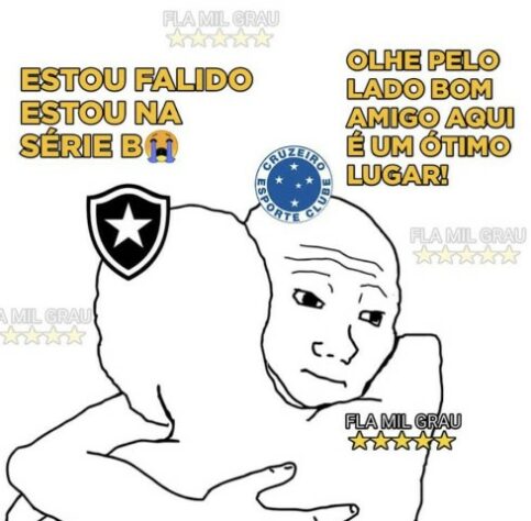 Memes: Botafogo é rebaixado para Série B e vira piada na web