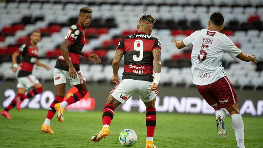 28ª rodada: Flamengo 1x2 Fluminense, no Maracanã, em 6 de janeiro de 2021