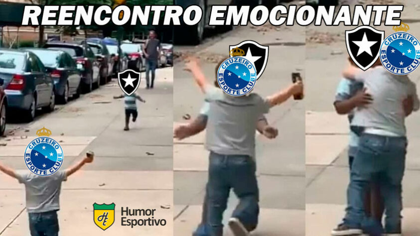 Após a derrota para o Sport, o Botafogo confirmou matematicamente o rebaixamento para Série B do Brasileirão. Nas redes sociais, os torcedores rivais não perdoaram e fizeram memes com o Glorioso. Confira! (Por Humor Esportivo)