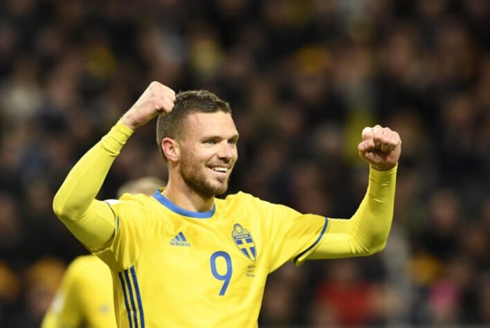 Marcus Berg, atacante da seleção sueca, tem 34 anos e contrato com o FK Krasnodar, da Rússia, até junho de 2021. 