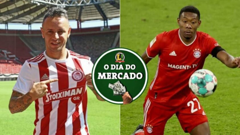 Marcos Braz dá declaração sobre a negociação com Rafinha e o estágio em que se encontra neste momento. Alaba concedeu entrevista coletiva sobre o seu futuro no Bayern de Munique e o rumo que sua carreira deve tomar. Tudo isso e muito mais no Dia do Mercado de terça-feira.