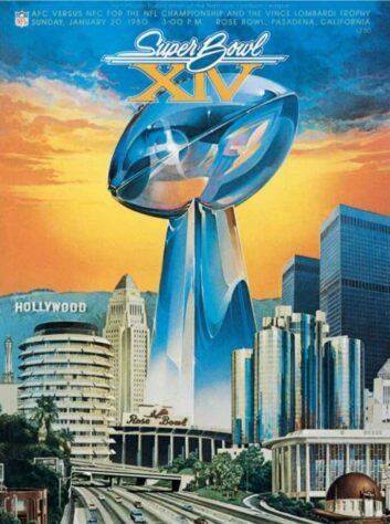Super Bowl XIV - O Pittsburgh Steelers tomou gosto pelo Super Bowl e não teve muitas dificuldades para superar o Los Angeles Rams, por 31 a 19, no Rose Bowl, na Califórnia. 