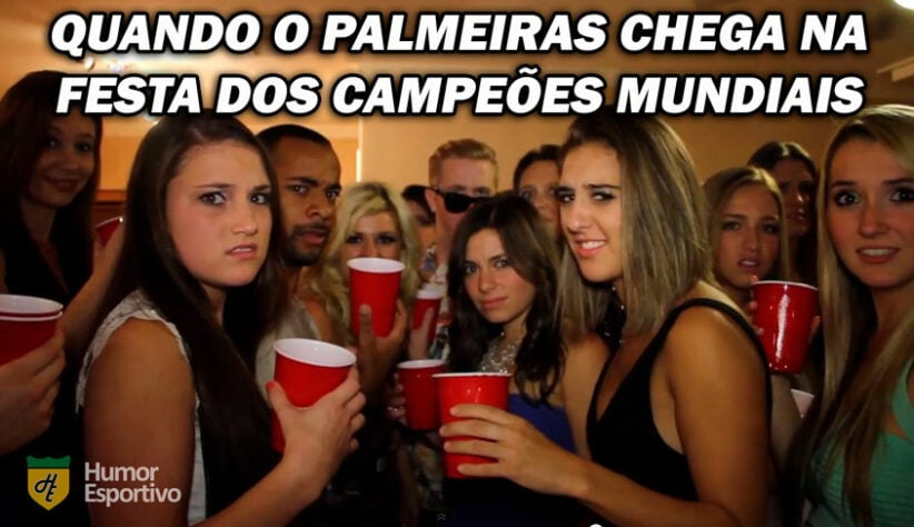 Humor Esportivo on X: Piada 'Palmeiras não tem mundial' renovada com  sucesso  / X
