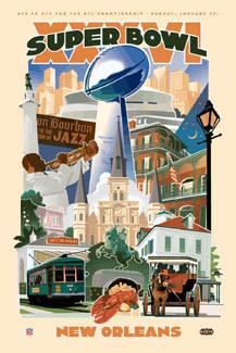Super Bowl XXXVI - Nova Orleans foi o palco para o aparecimento da relação de Tom Brady com o Super Bowl. No final, o New England Patriots passou pelo Saint Louis Rams, por 20 a 17.