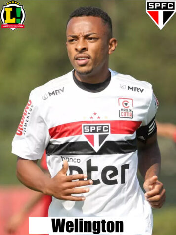 Wellington - 6,0 - Partida mediana do atleta. Demonstrou vontade no jogo.