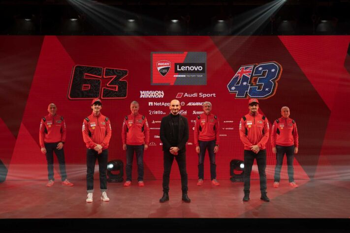 A Ducati realizou evento online para apresentar a GP21, moto de 2021. Confira como ficou