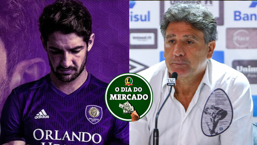 O atacante Alexandre Pato, que estava sem clube desde que deixou o São Paulo em 2020, acertou a sua transferência para o ex-clube de Kaká na MLS. Renato Gaúcho vive instabilidade no Grêmio e já tem clube brasileiro com o treinador como 'plano A' para a próxima temporada. Tudo isso e muito mais no Dia do Mercado de sábado. (por redação São Paulo)