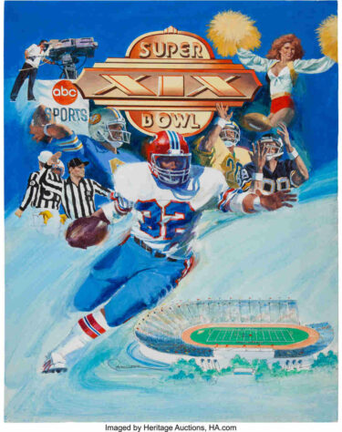 Super Bowl XIX - Três anos depois de conquistar seu primeiro Super Bowl, o San Francisco 49ers venceu o Miami Dolphins e levou o Vince Lombardi para o norte da Califórnia pela segunda vez.