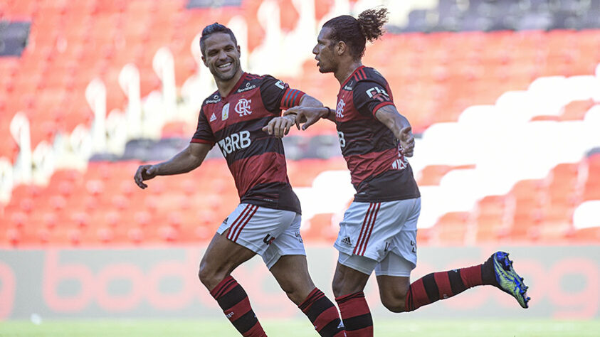 36ª rodada: Flamengo 2x1 Corinthians, no Maracanã, em 14 de fevereiro de 2021