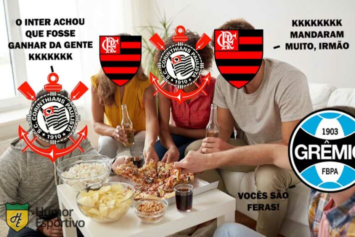 Flarinthians? Memes brincam com ajuda do Corinthians no título do Brasileirão do Flamengo