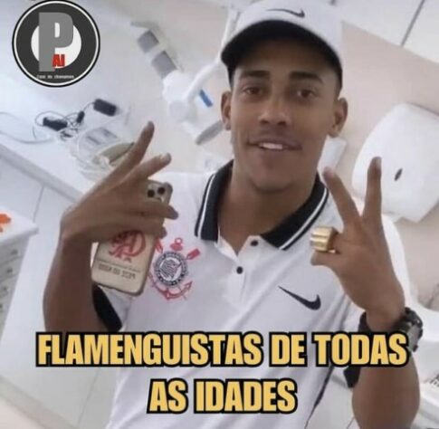 Flarinthians? Memes brincam com ajuda do Corinthians no título do Brasileirão do Flamengo